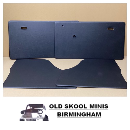 Classic mini black door cards - classic,